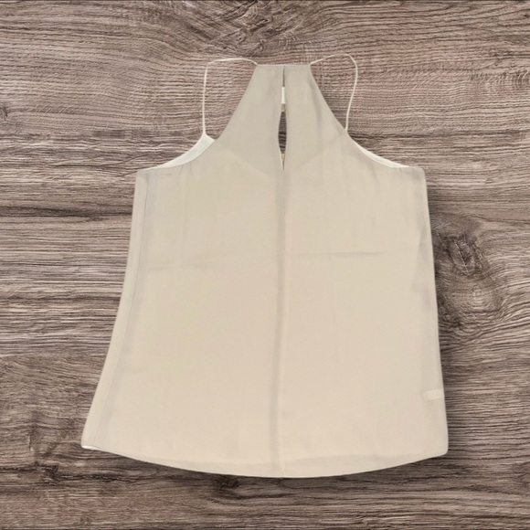 NWOT- Express Cream V-Neck Reversible Camisole - Picture 4 of 4